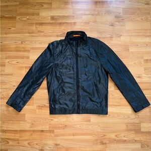 Tallia Men’s Size S Casual Black Full Zipped Pocketed